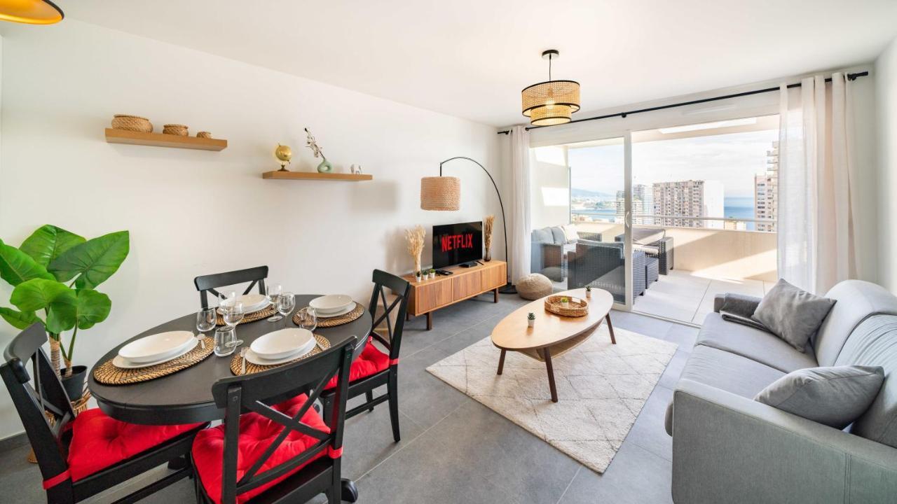 5Mn Monaco - Terrasse Vue Mer - Parking - Be Beausoleil Exterior foto