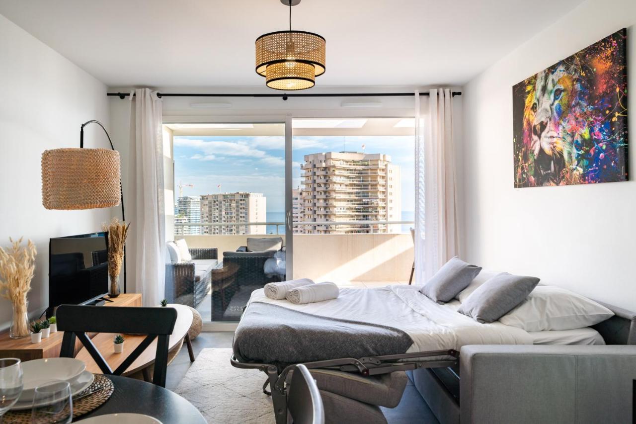 5Mn Monaco - Terrasse Vue Mer - Parking - Be Beausoleil Exterior foto